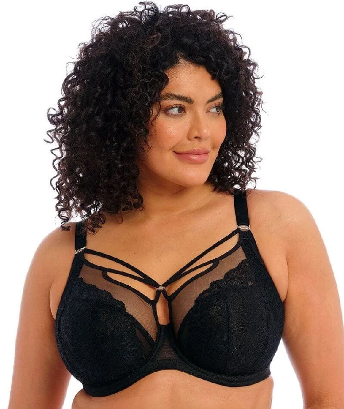 Final Clearance Elomi Brianna Underwire Plunge Bra - Black