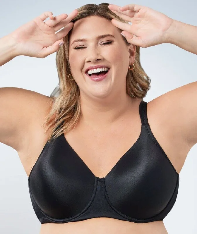Huge Discounts Leading Lady Molded Padded Seamless Wire-free Bra - Black