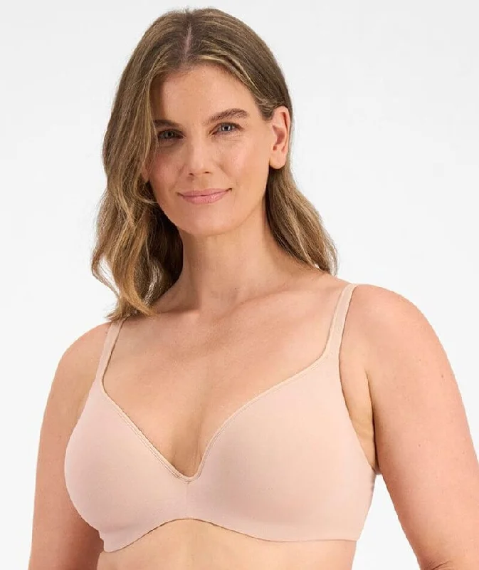 Time-Limited Offer Berlei Barely There Cotton Rich Bra - Nude