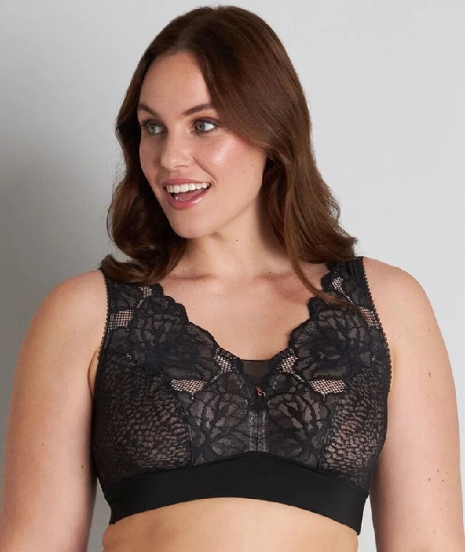 Today's Special Fayreform Midnight Express Wire-Free Bra - Black