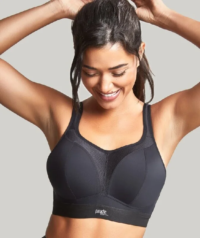 Special Offer Panache Sport Boundless Longline Wire-free Sports Bra - Black
