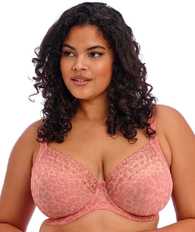 Incredible Offers Elomi Matilda Underwired Plunge Bra - Rose Leo