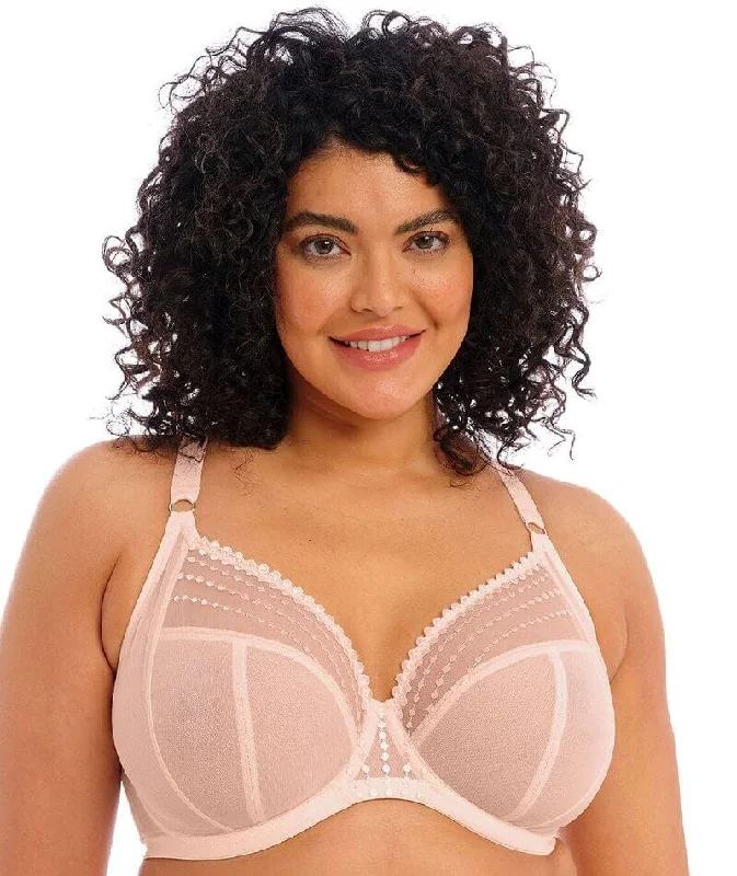 Savings Alert Elomi Matilda Underwired Plunge Bra - Pearl Blush