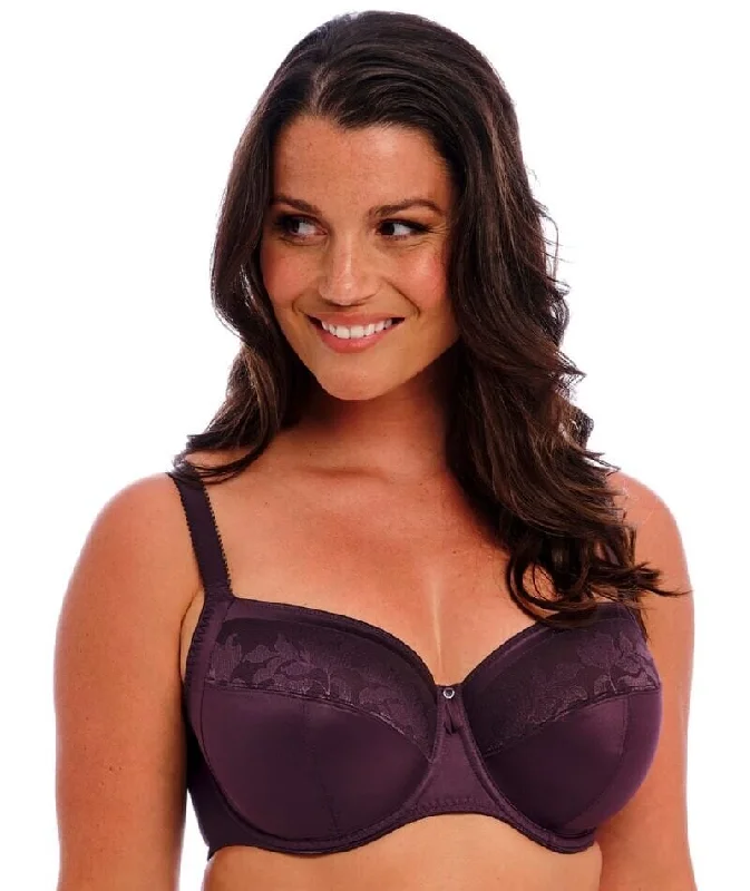 Unmissable Sale Fantasie Illusion Underwired Side Support Bra - Plum