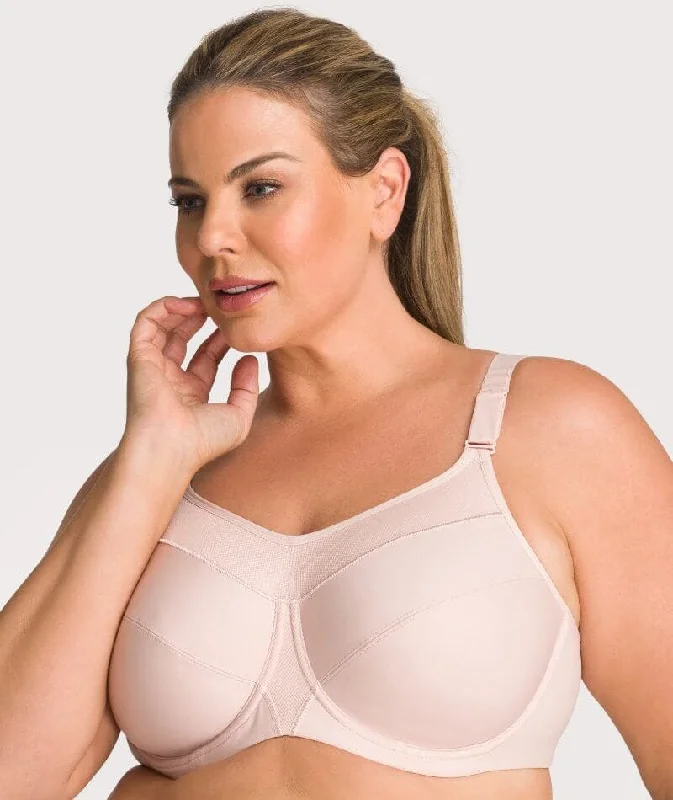 Seasonal Sale Triumph Triaction Ultra Underwired Sports Bra - Fig Pink