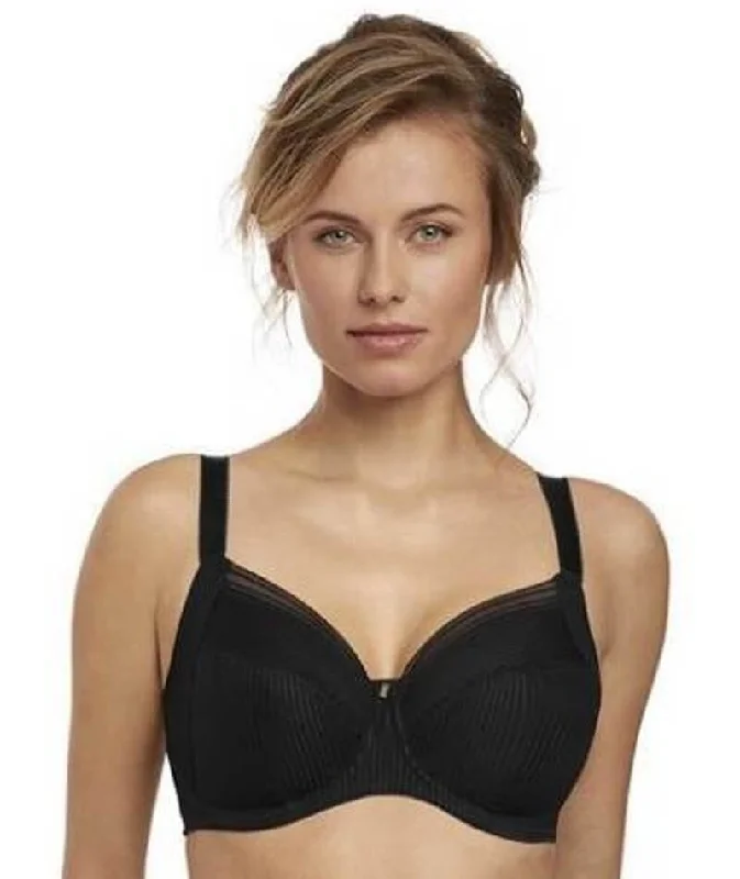 Low Cost Fantasie Fusion Underwired Full Cup Side Support Bra - Black
