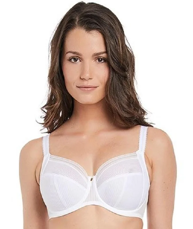 Great Deal Fantasie Fusion Underwired Full Cup Side Support Bra - White