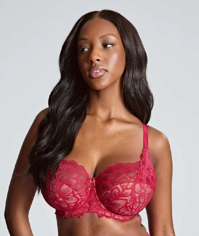 The Best Prices Panache Allure Underwired Full Cup Bra - Raspberry