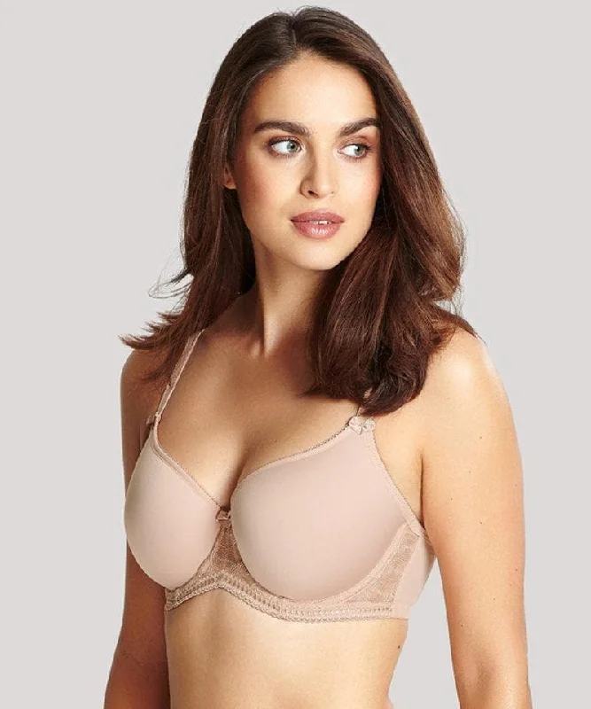 Unmissable Offer Panache Cari Moulded Spacer Underwired T-Shirt Bra - Champagne