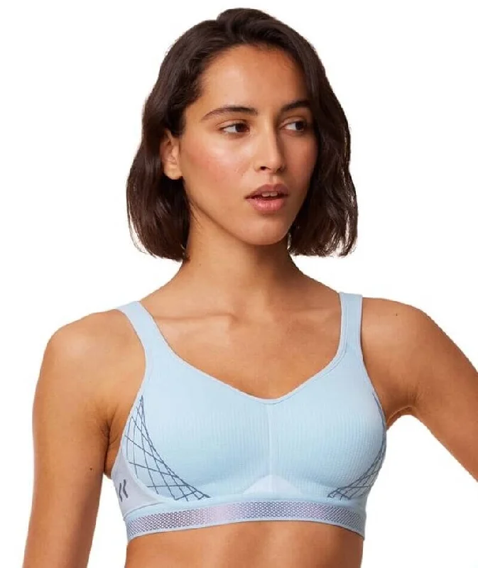 Weekend Special Triumph Triaction Cardio Flow Wire-free Sports Bra - Sky Blue
