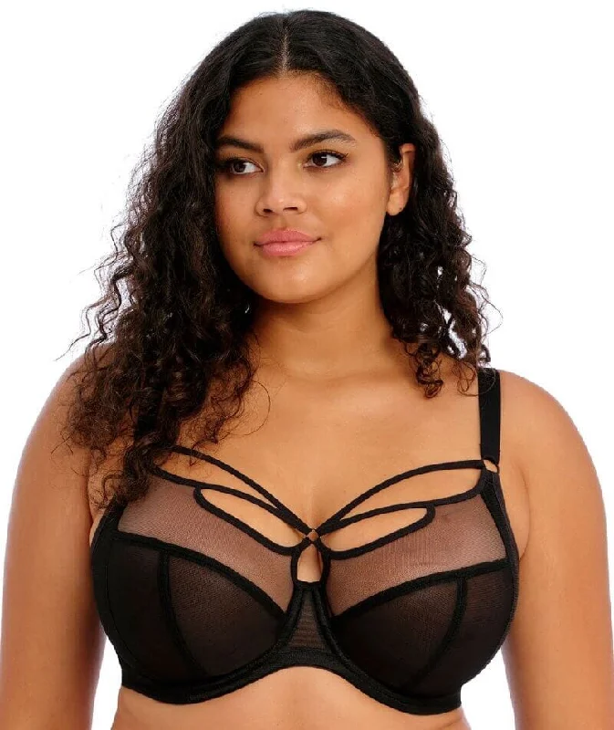Early Access Elomi Sachi Underwired Plunge Bra - Black