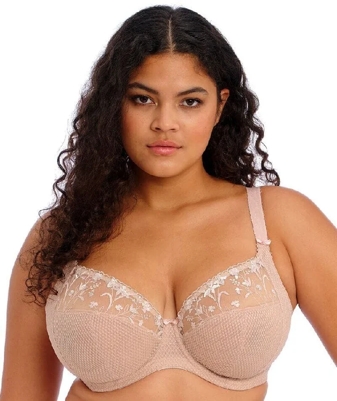 Hurry In Elomi Charley Underwire Plunge Bra - Fawn