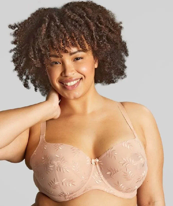 Great Deals Panache Tango Underwired Balconnet Bra - Honey