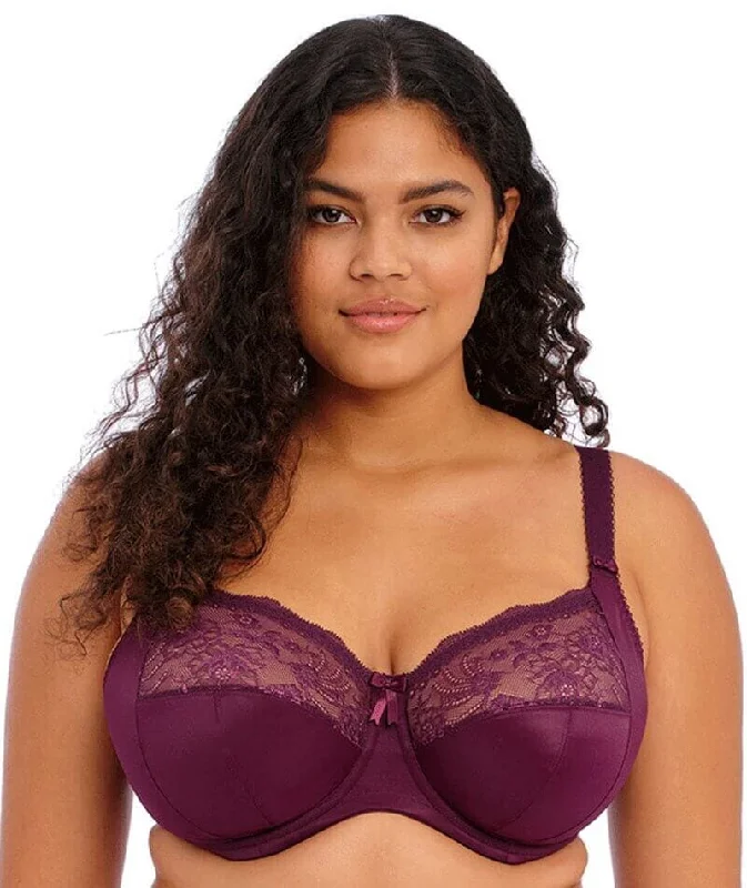 Daily Deals Elomi Morgan Underwired Bra - Blackberry