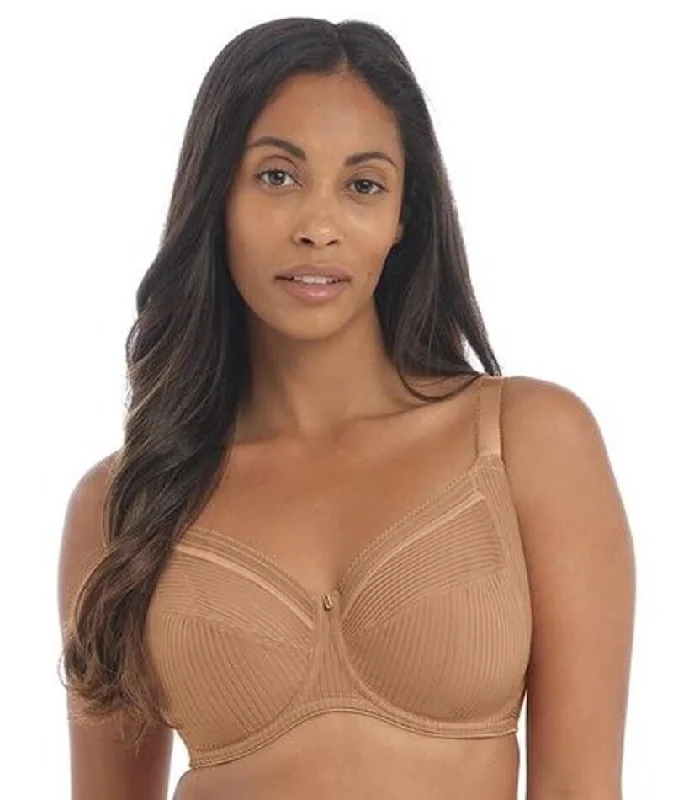 Limited Supply Fantasie Fusion Underwired Full Cup Side Support Bra - Cinnamon