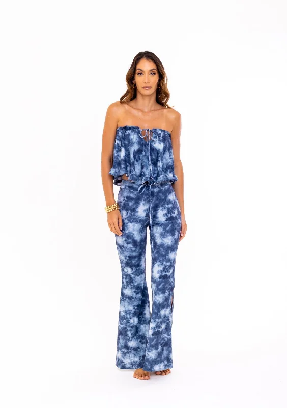 Weekend Discounts to Relish Bardot Grey Tie Dye Lounge Pants