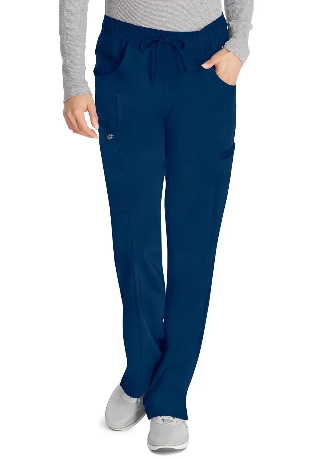 Hot Buy Dickies Mid Rise Straight Leg Drawstring Pant - Navy
