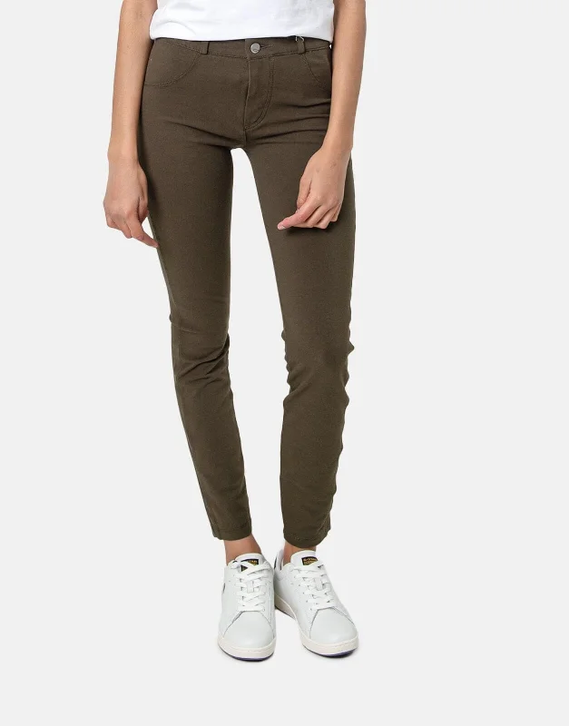 Price Break Sissy Boy Sculpt Knit Jegging Khaki