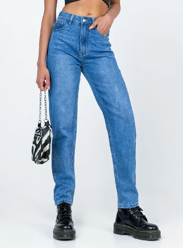 Hurry In Seymour Mom Denim Jeans