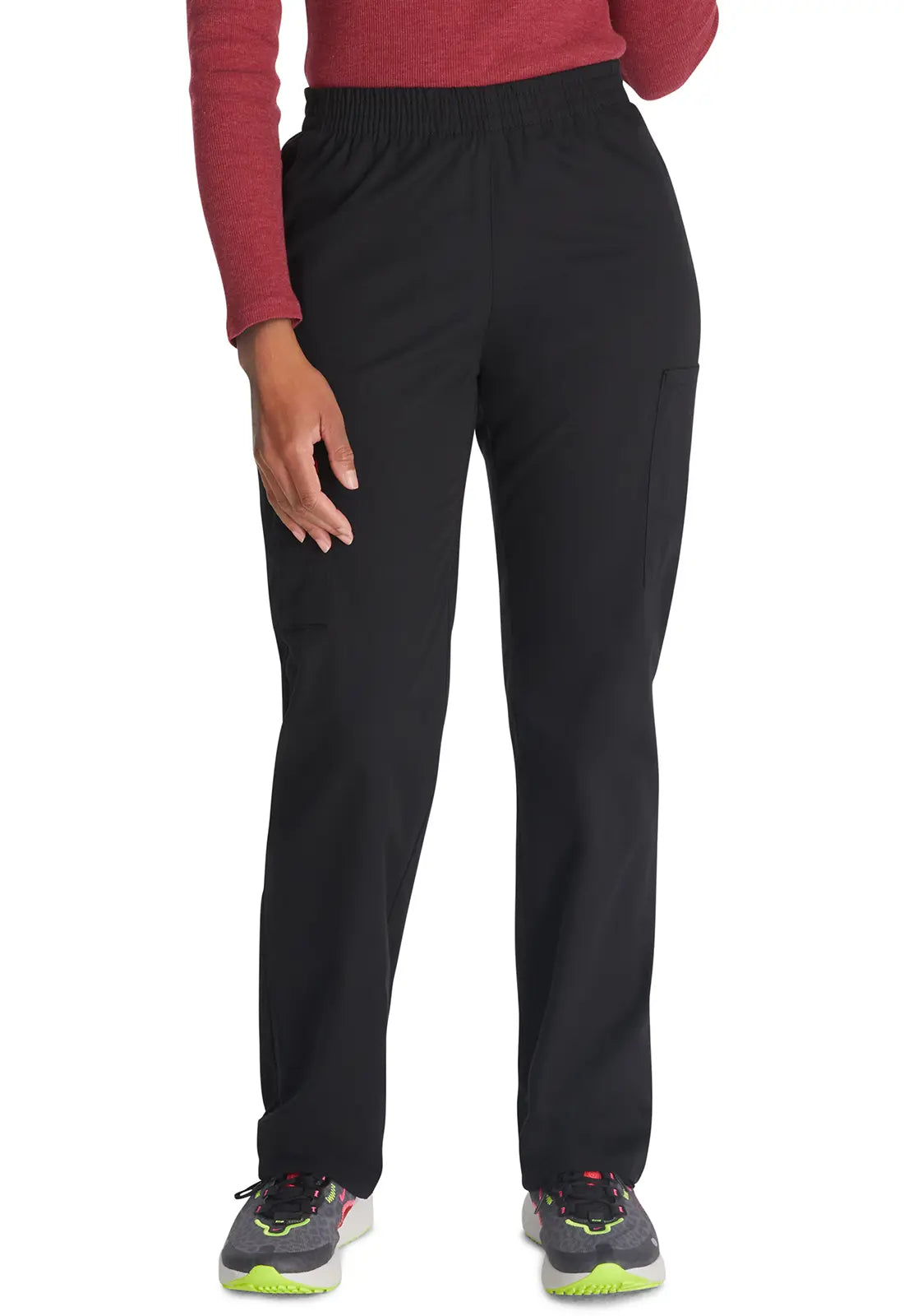 Weekend Deals You Can't Resist Dickies 6-Pocket Natural Rise Tapered Leg Pull-on Pant - Black