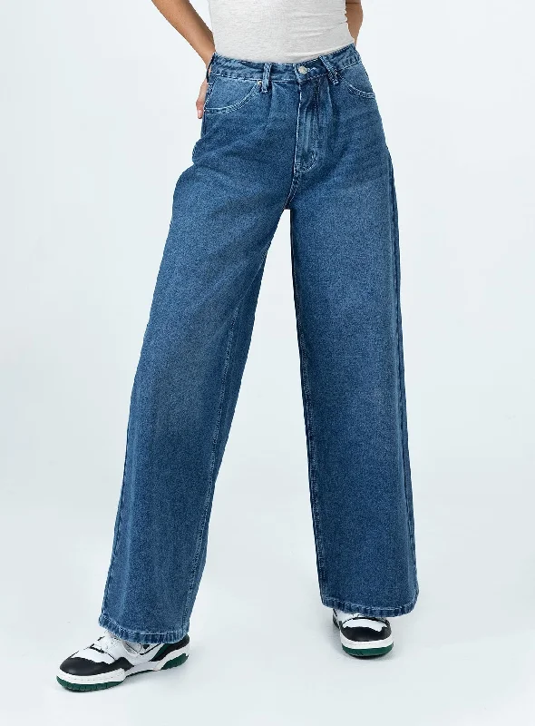Midnight Madness Rediy Wide Leg Jean Denim