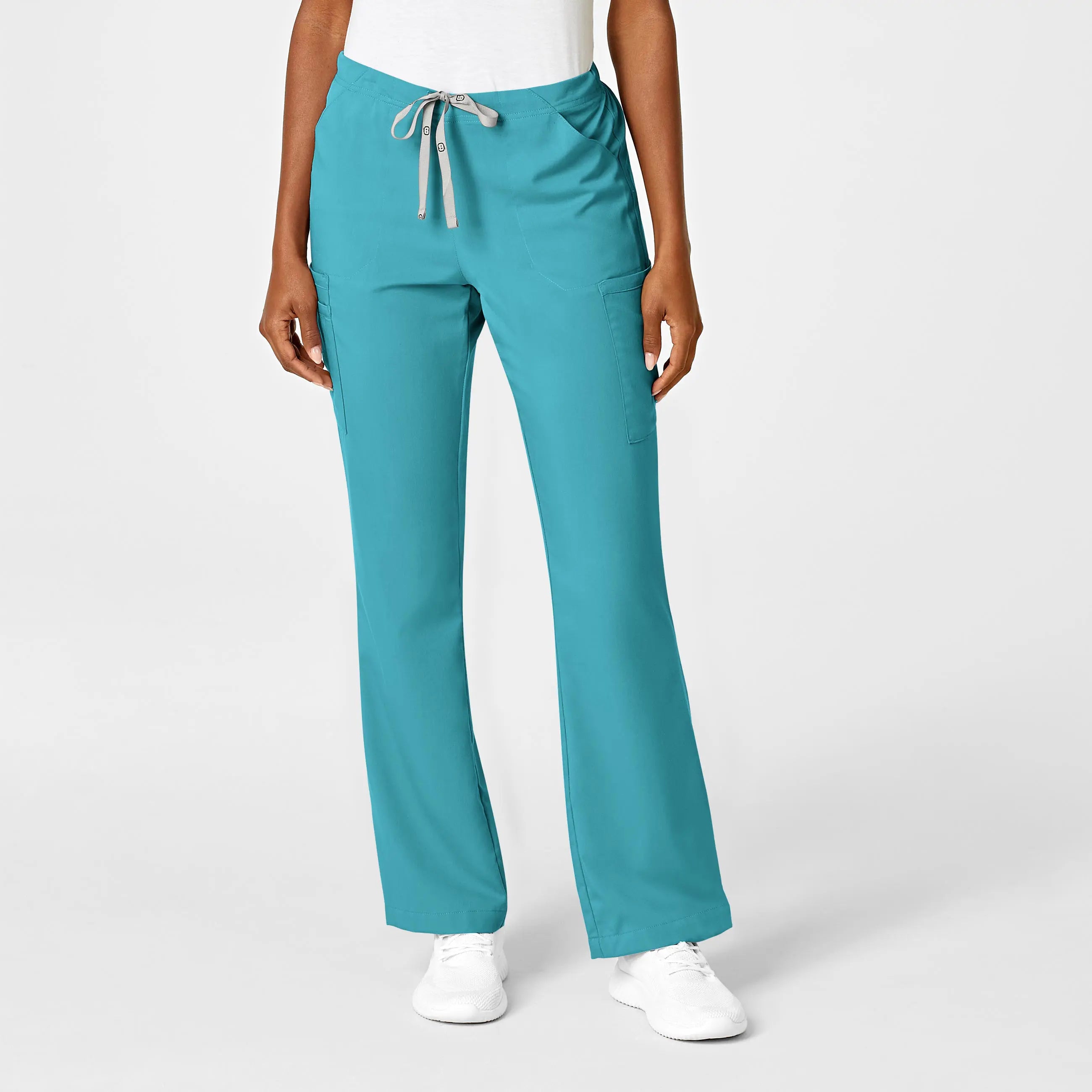 Unbeatable Prices Wink Women's Moderate Flare Leg Cargo Scrub Pant - Teal