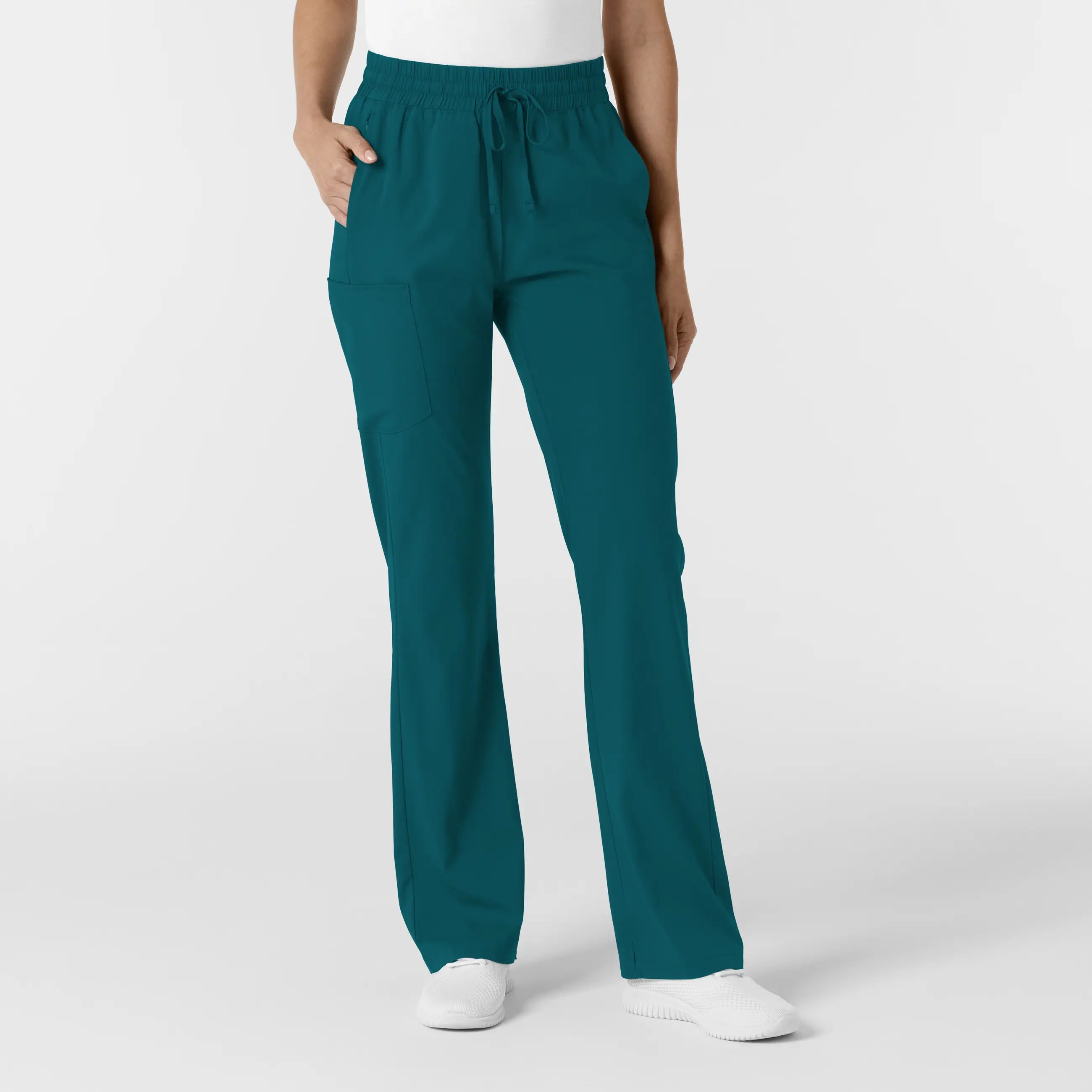 Deal Frenzy Wink Women's Bootcut Scrub Pant - Caribbean Blue