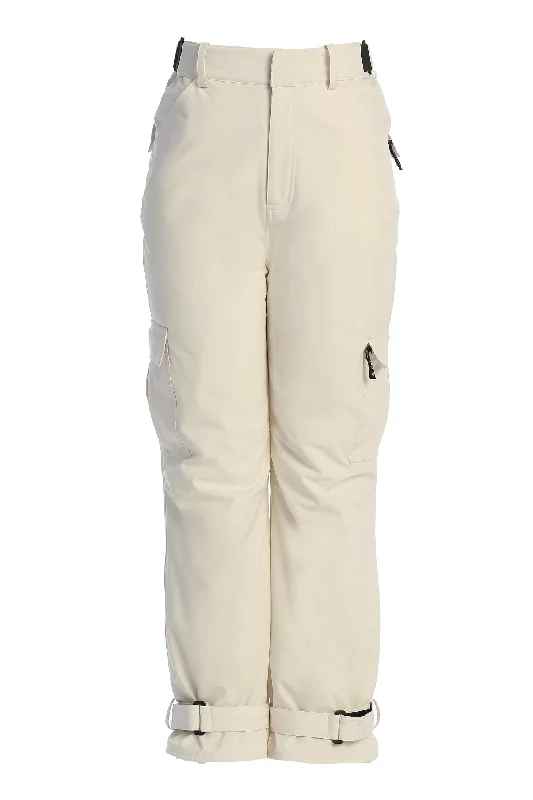 Stock Up and Save Ivory Snowfall Ski Pants