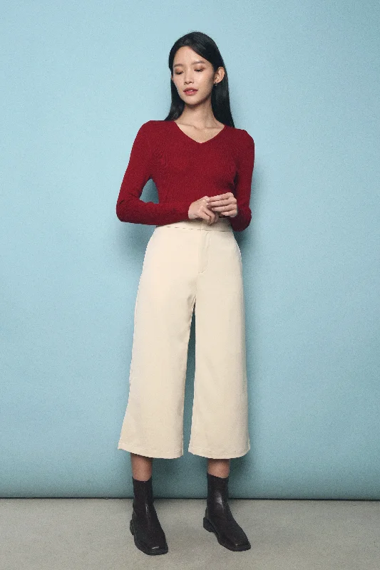 Deal Mania Lesley Tailored Culottes Malt