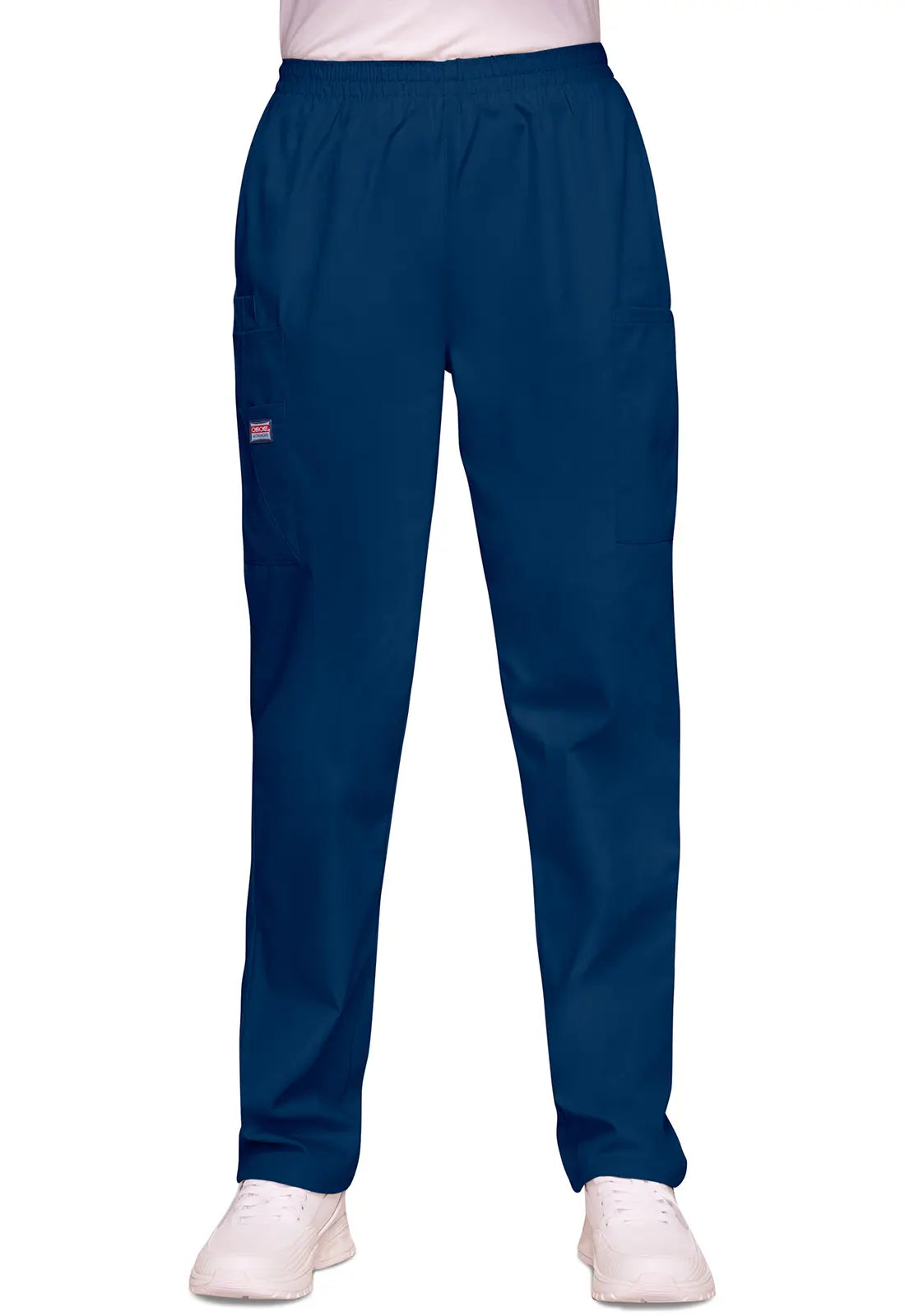 Hurry Up Cherokee Women's Pull-on Cargo Pant - Navy