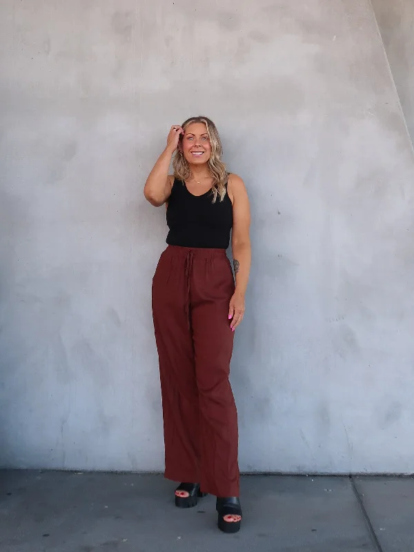 Extra Discounts Finley Pants - Chocolate