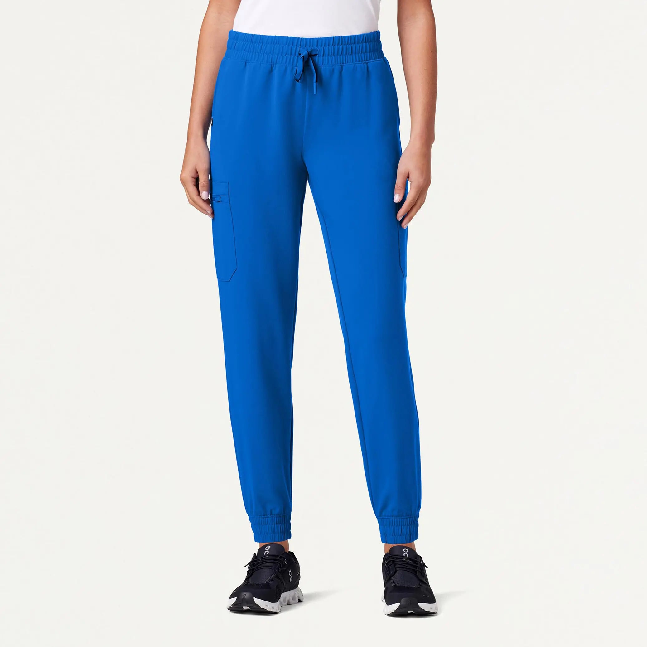 Weekend Discounts Worth Grabbing Jaanuu Women's Neo Everyday Cargo Scrub Jogger - Royal Blue