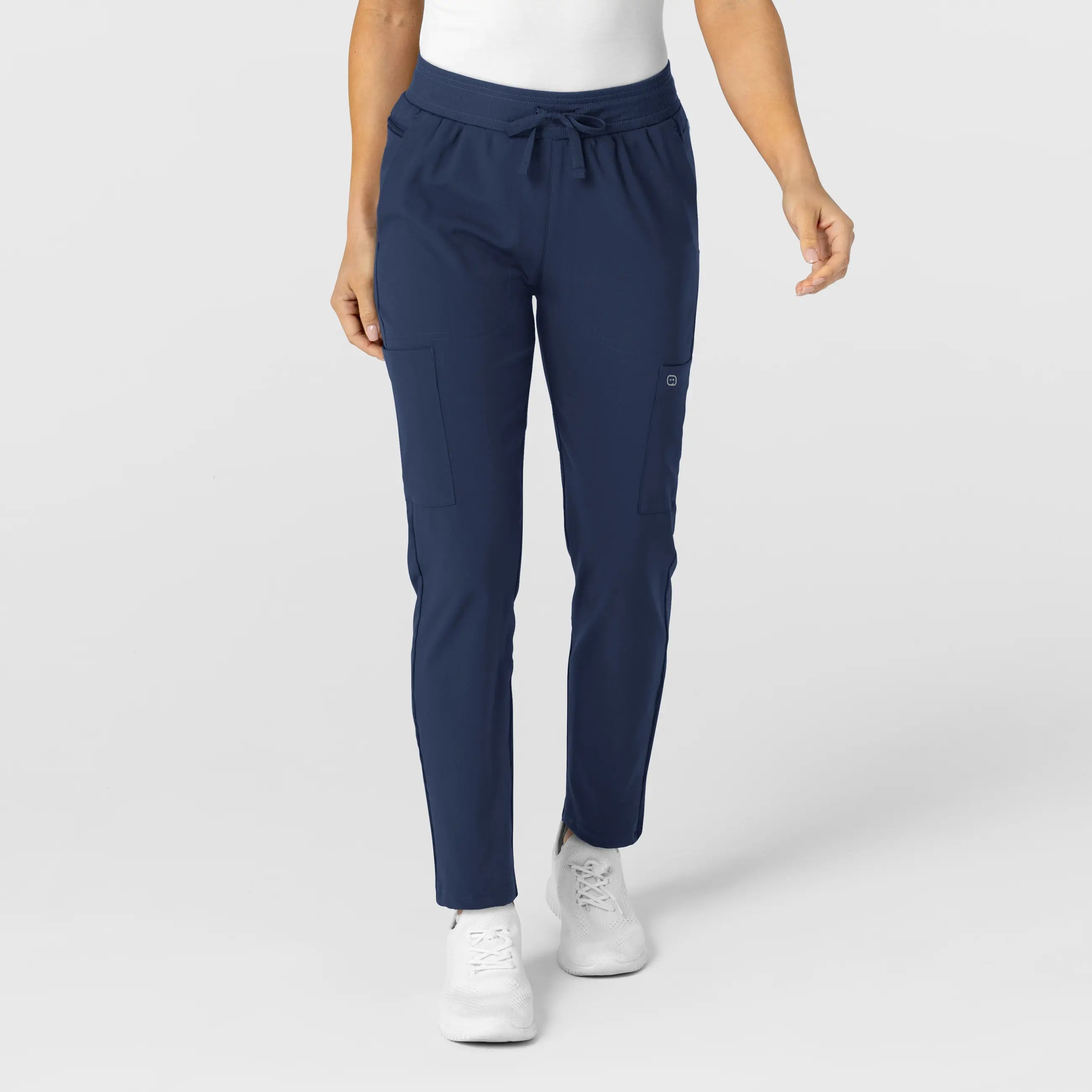 Limited Time Wink Women's Flex-n-Reach Track Scrub Pant - Navy
