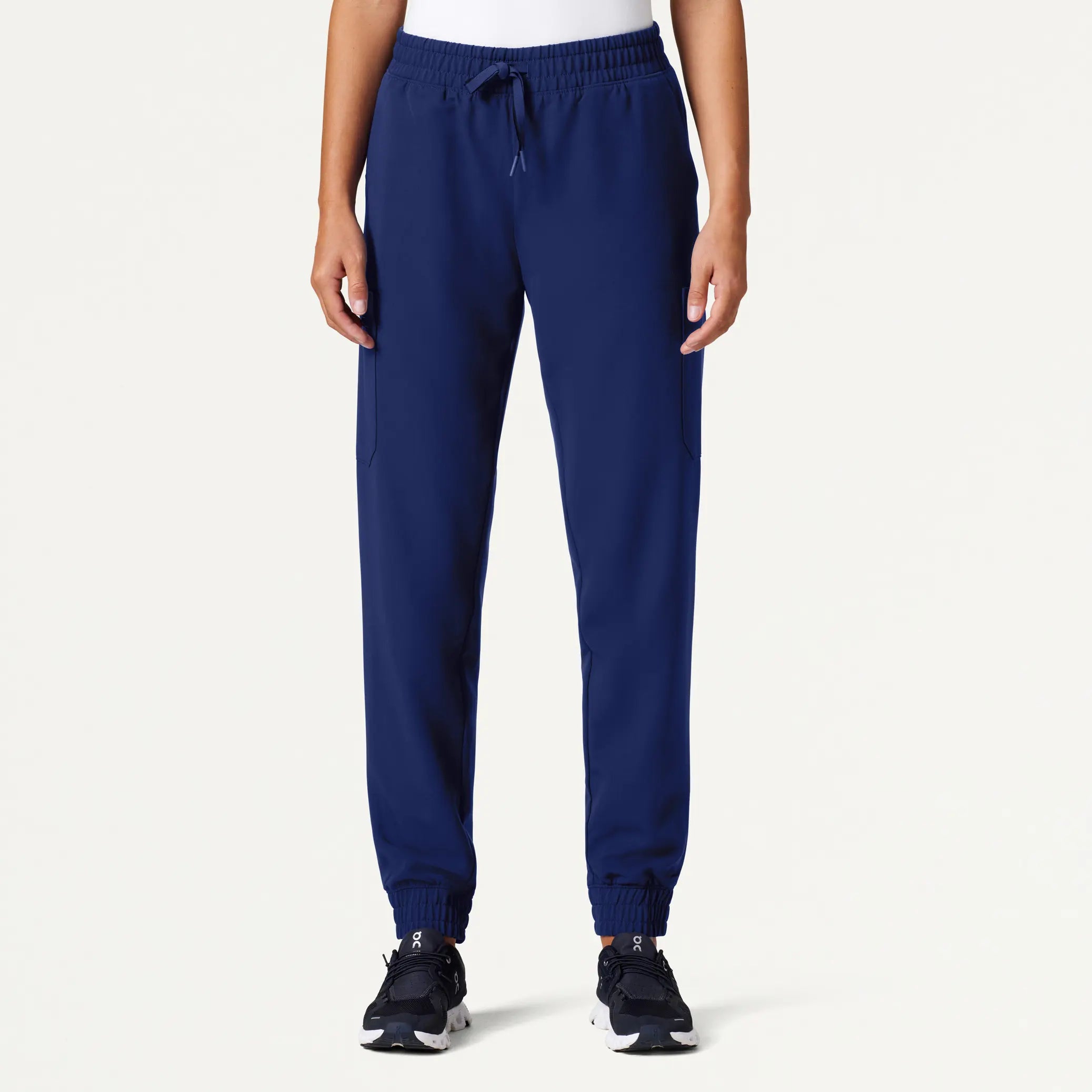 Weekend Savings Spectacle Jaanuu Women's Neo Everyday Cargo Scrub Jogger - Navy Blue