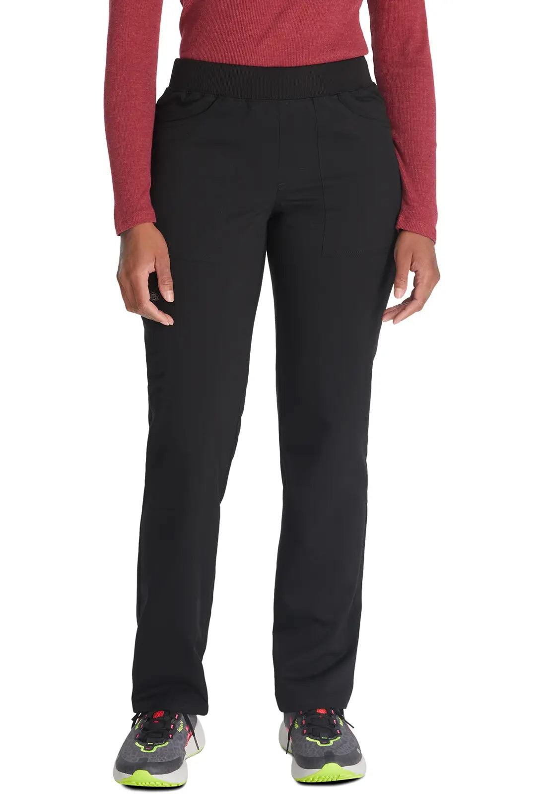 Savings Galore Dickies Balance Mid Rise Tapered Leg Pull-on Pant - Black
