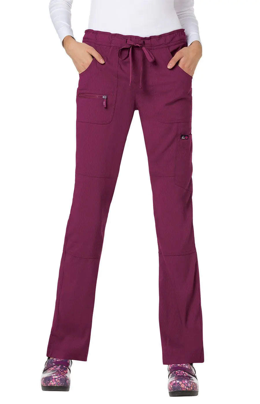 Steals and Deals Koi Women's Peace Pant - Wine
