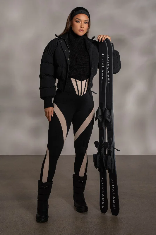Closeout Sale Black Valen High Waisted Leggings