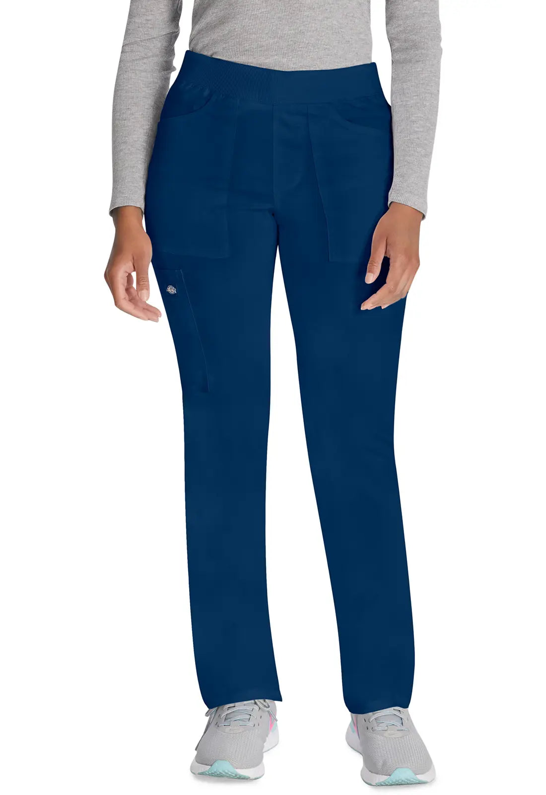 Special Discount Dickies Balance Mid Rise Tapered Leg Pull-on Pant - Navy