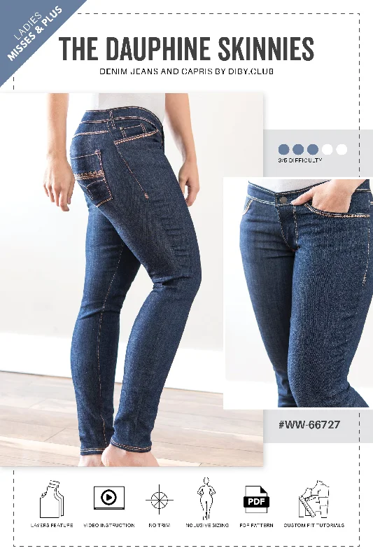 Extra Discount Dauphine Skinny Jeans