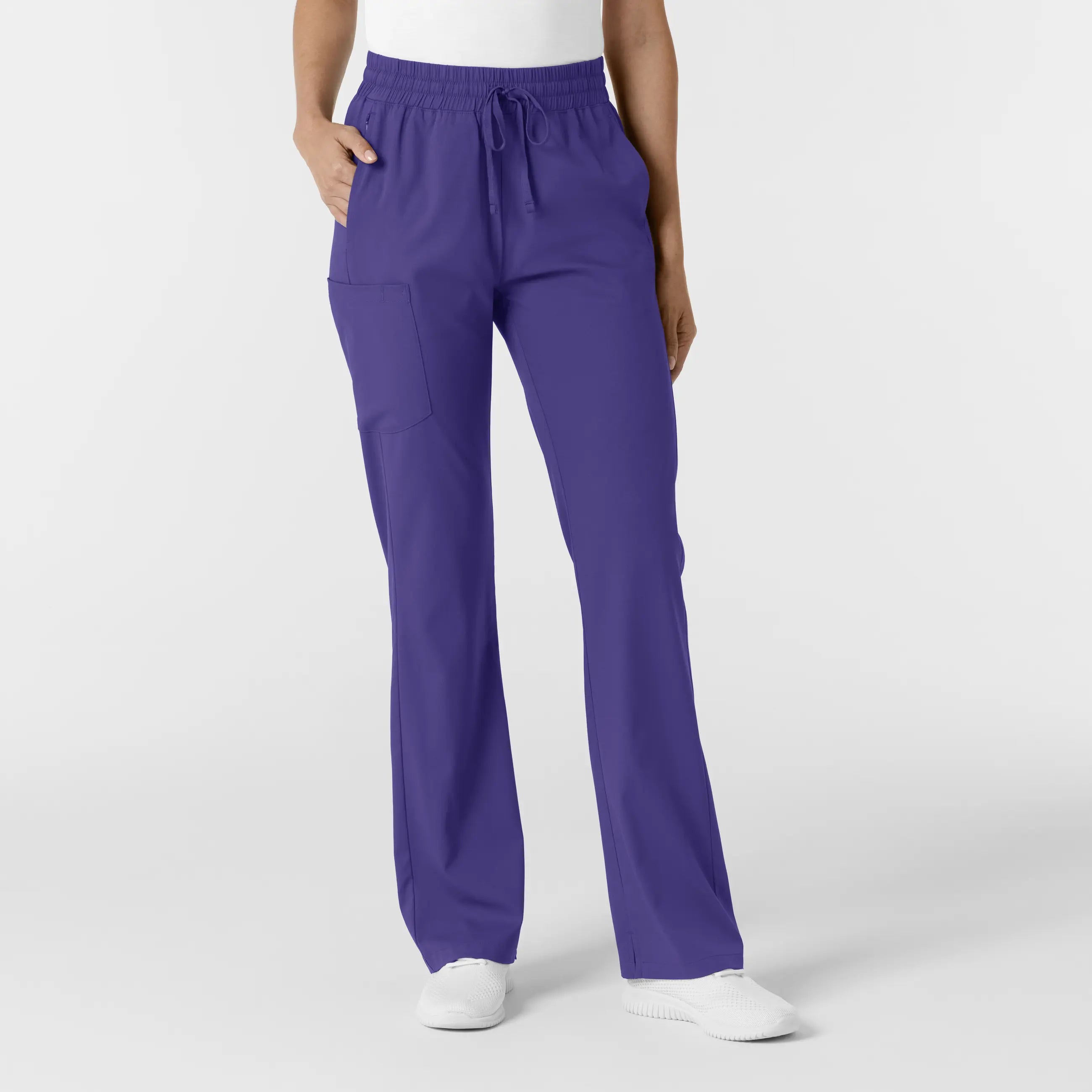 Mega Deal Wink Women's Bootcut Scrub Pant - Grape