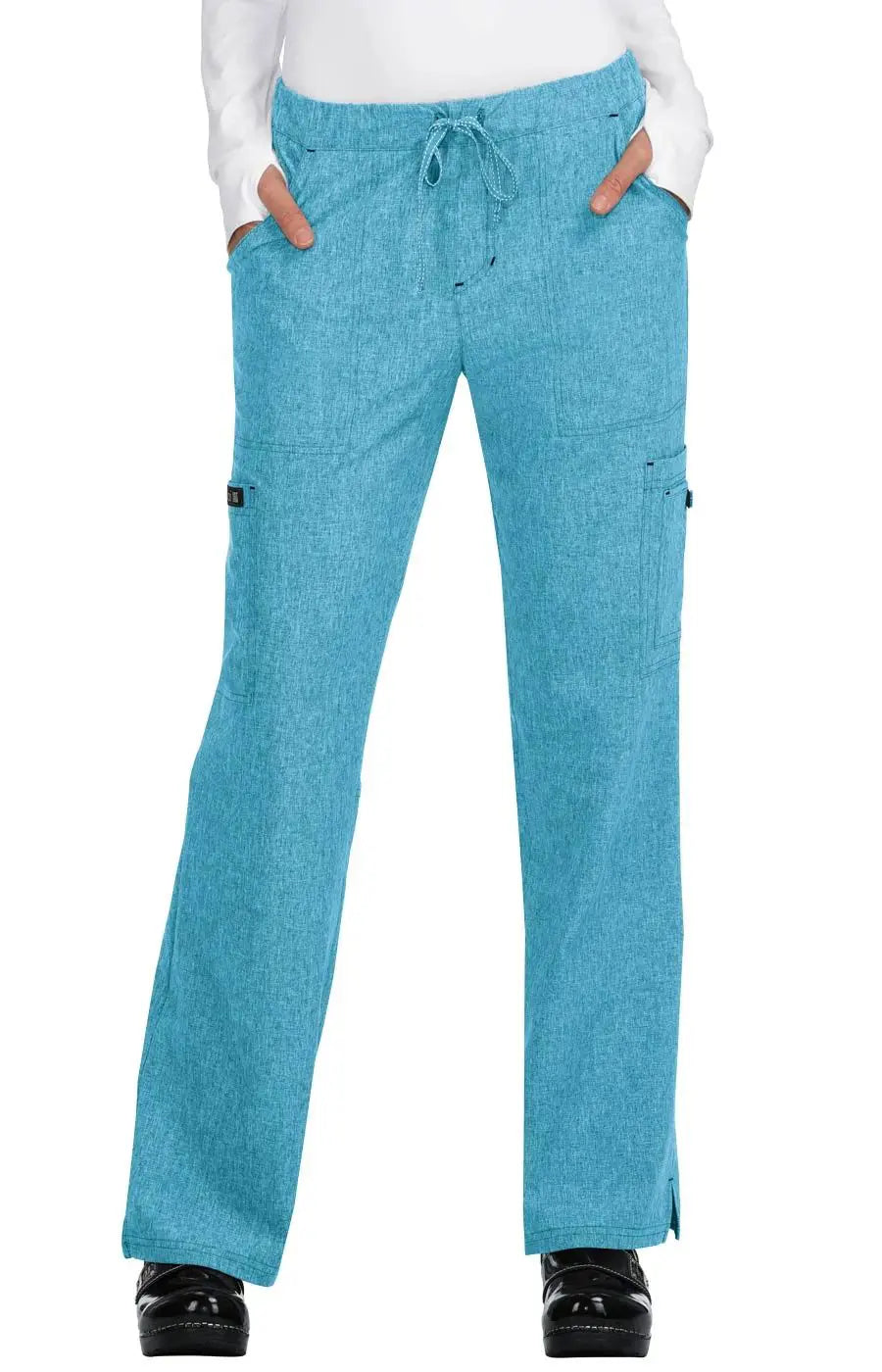Weekend Bargains to Relish Koi Women's Holly Pant - Heather Electric Blue