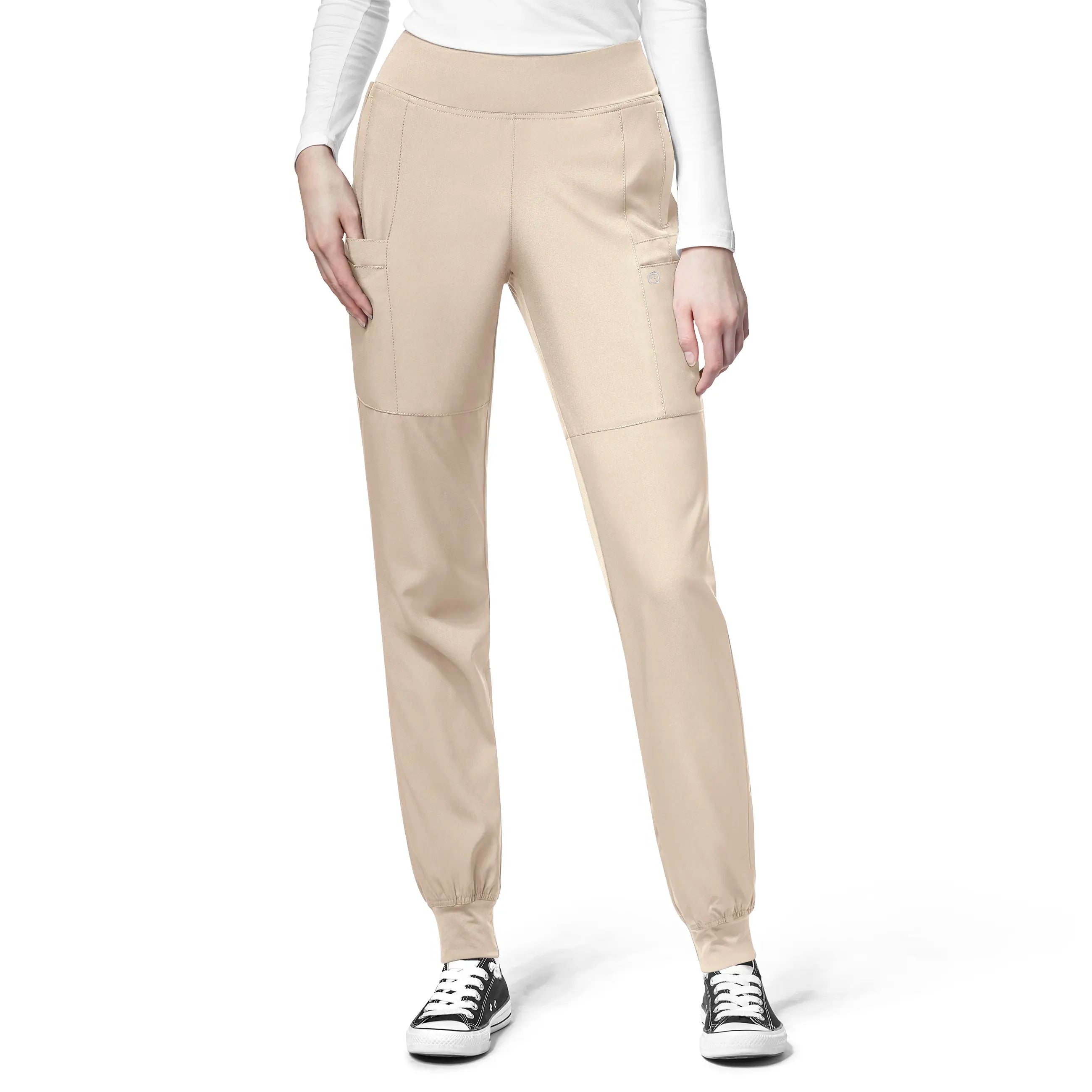 Weekend Savings Extravaganza Wink Women's Comfort Waist Cargo Jogger Scrub Pant - Khaki Weekend Savings Extravaganza Wink Women's Comfort Waist Cargo Jogger Scrub Pant - Khaki