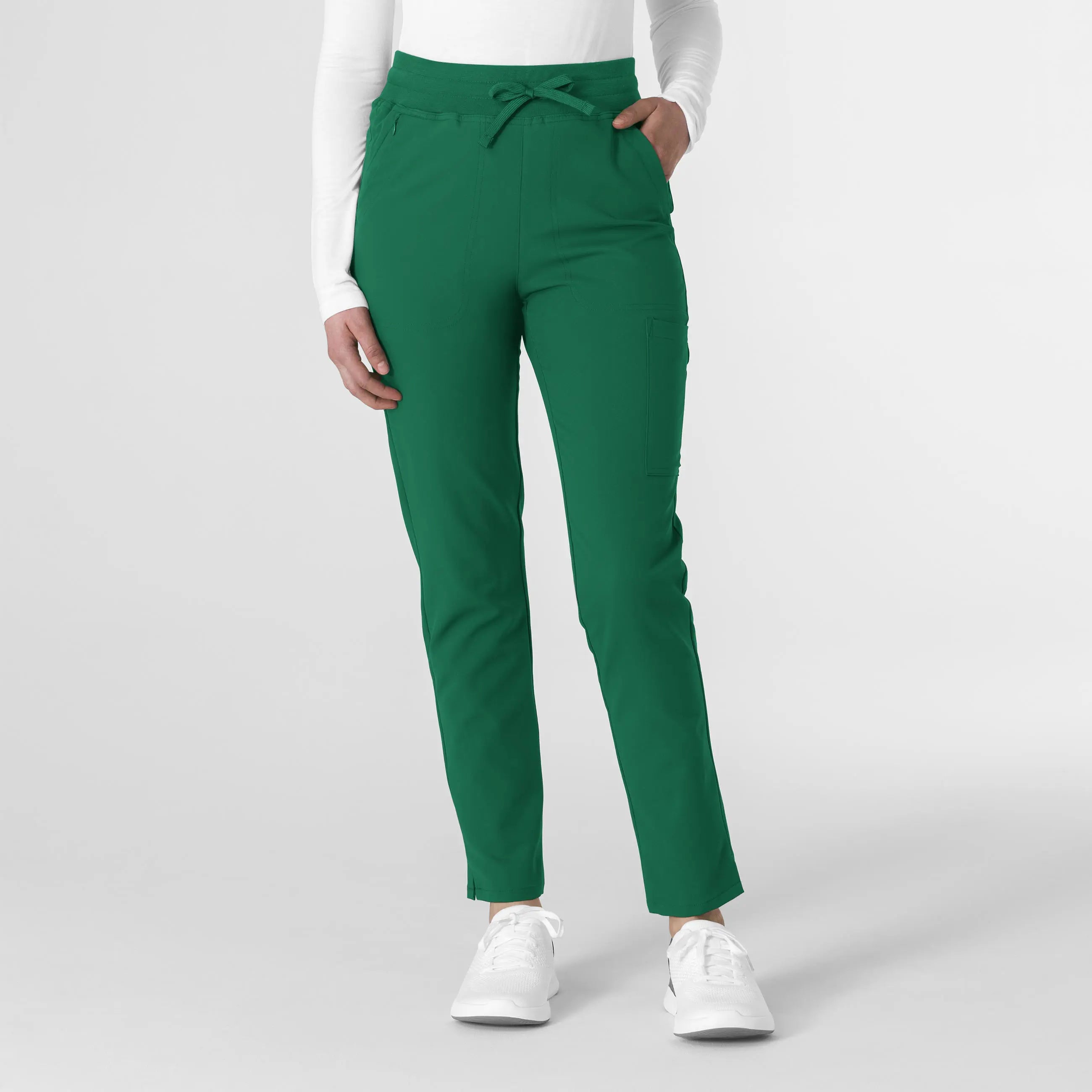 Low Prices Wink Women's Cargo Straight Slim Leg Scrub Pant - Hunter