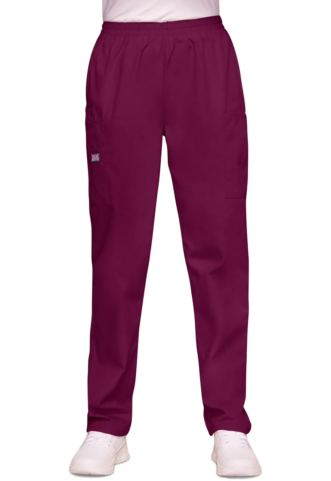 Take Action Cherokee Women's Pull-on Cargo Pant - Wine