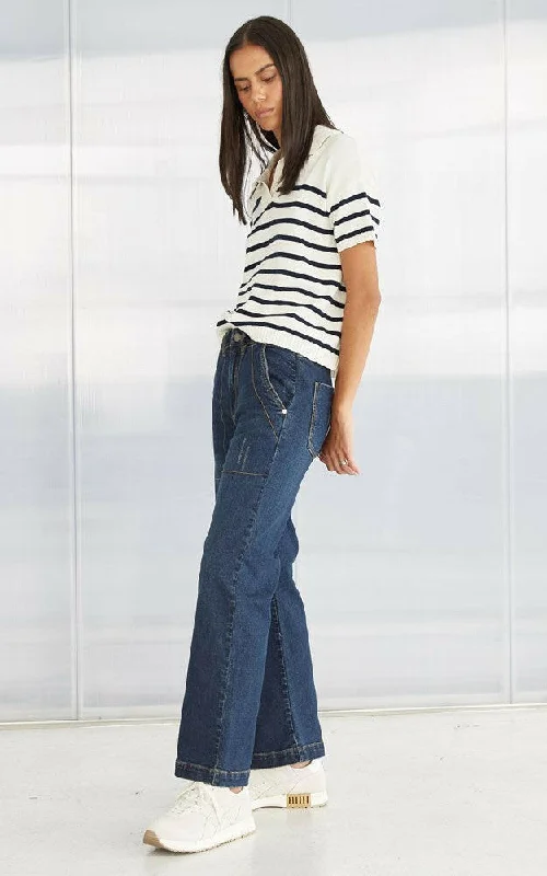 Unbeatable Deal Cody Kick Flare Astro Trousers