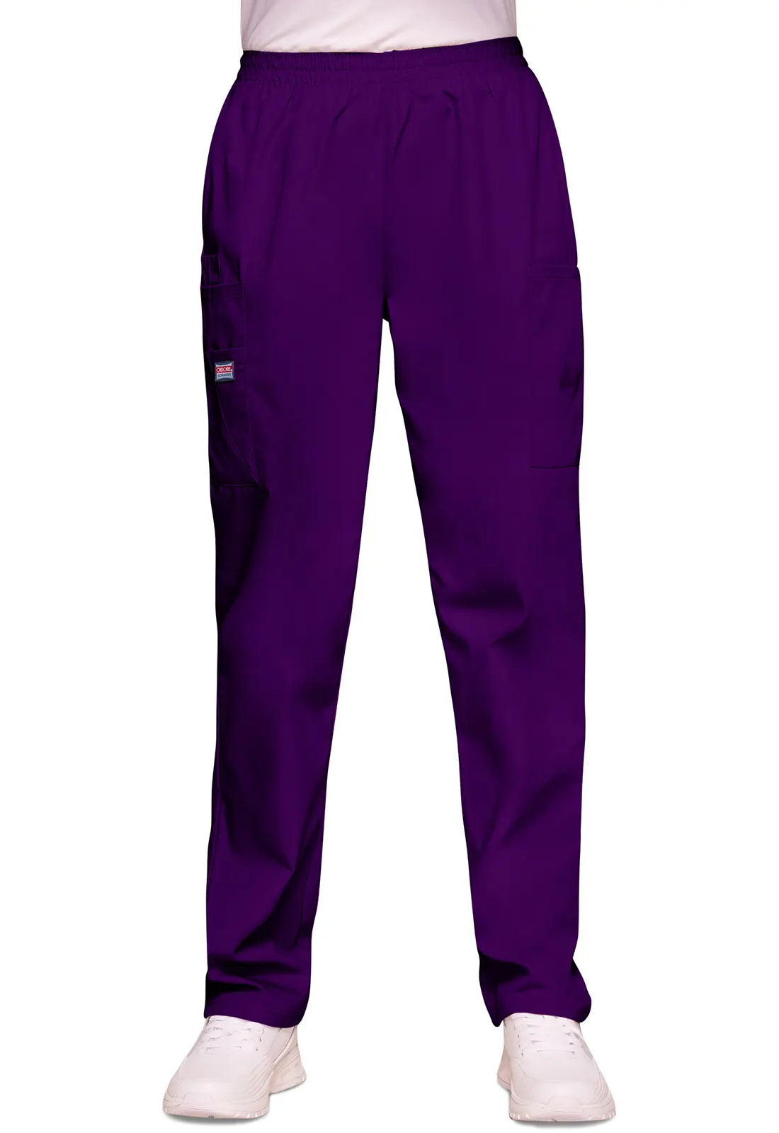 Crazy Savings Cherokee Women's Pull-on Cargo Pant - Eggplant