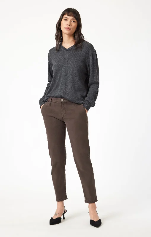 Crazy Deal BROOKE SLIM CHINO IN OAK LUXE TWILL
