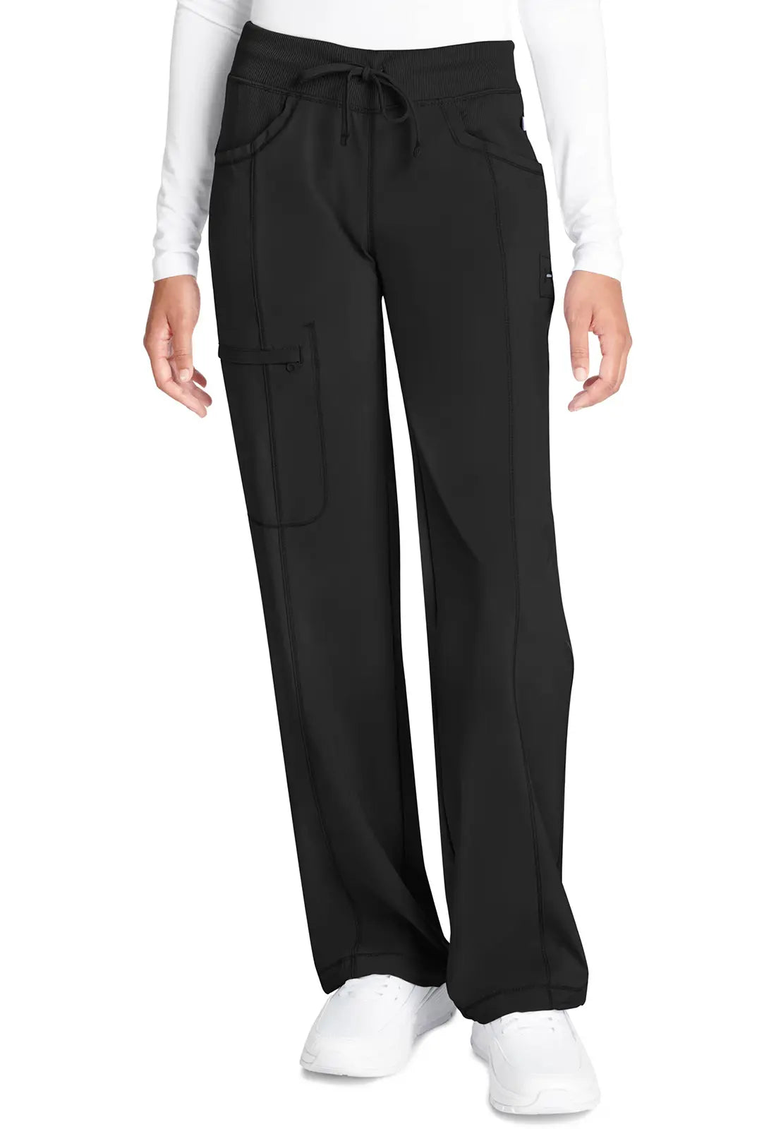 Today Only Infinity Women's Straight Leg Drawstring Pant - Black