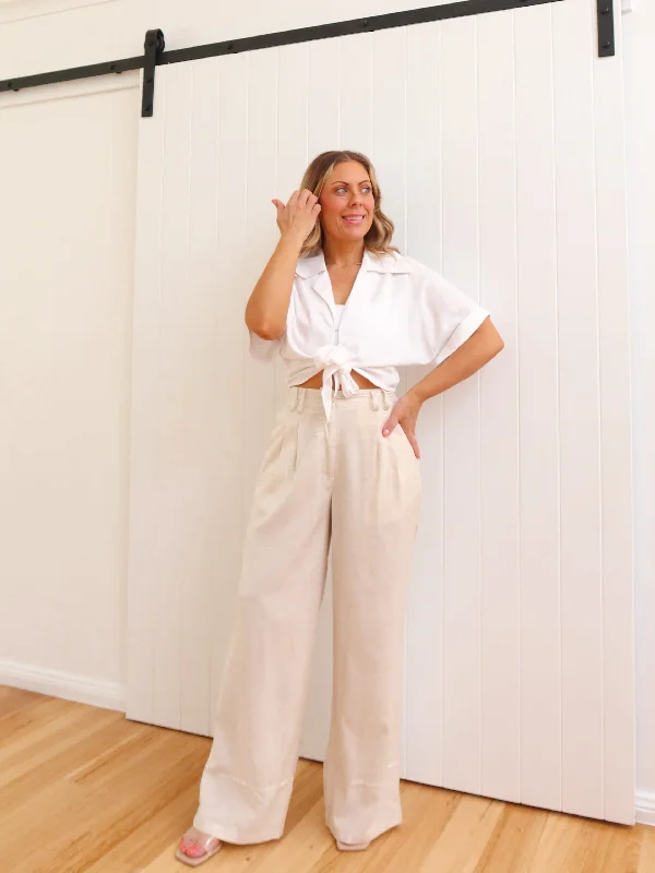 Savings Galore Carter Pants - Natural