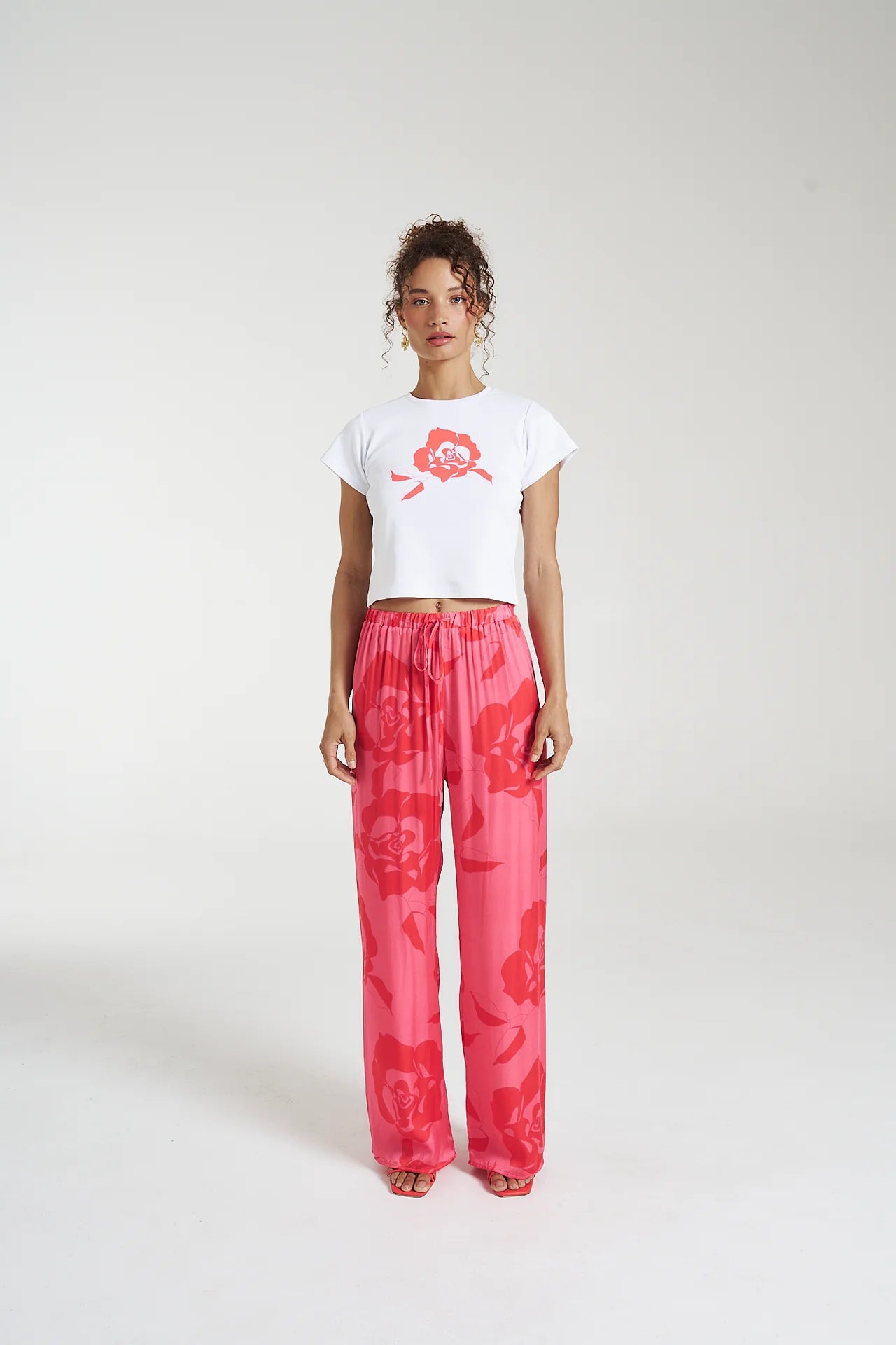 Must-Have Deals ELASTIC WAIST PANTS - A ROSE BY ANY OTHER NAME